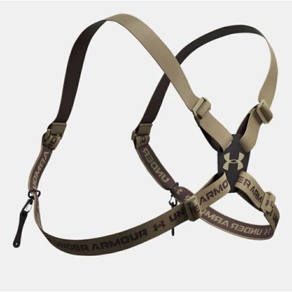 Under Armour UA Binocular Harness Brown Green Black Adjustable Military Tactical - Picture 2 of 12